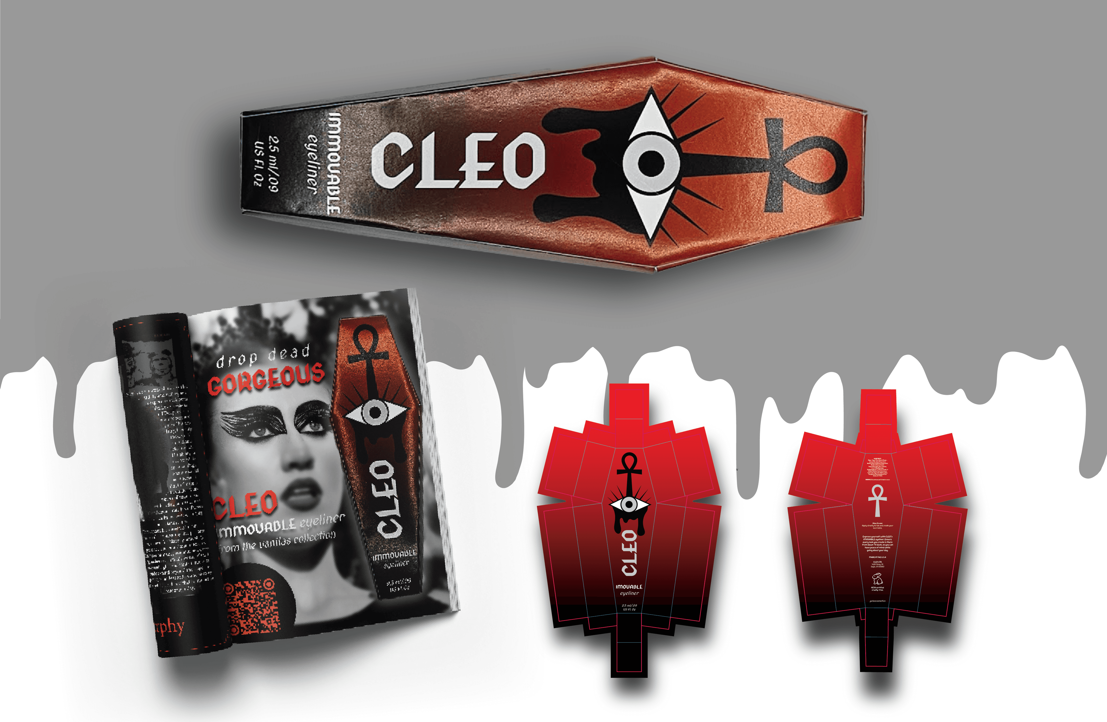 CLEO eyeliner one page.